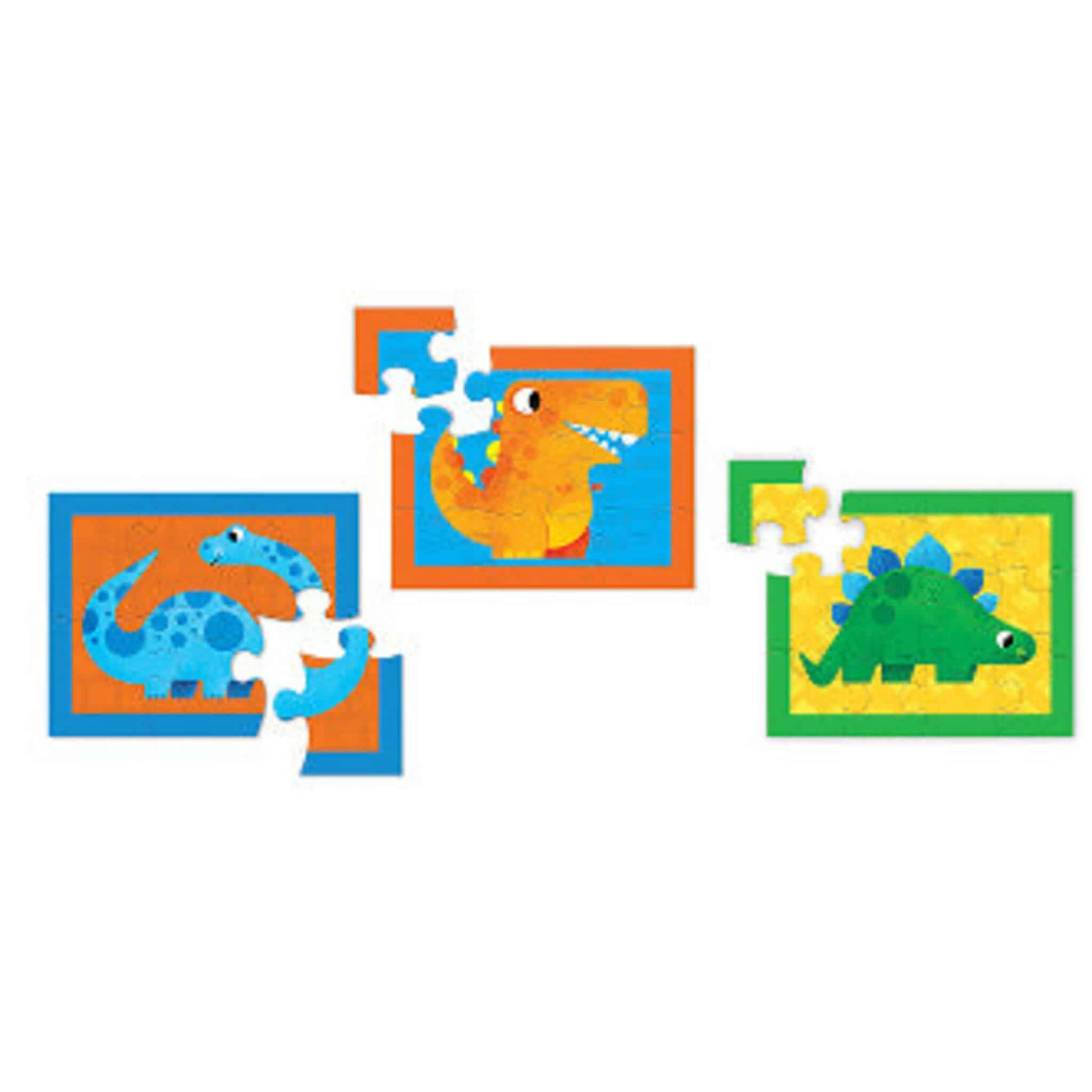 Crocodile Creek My First Dinosaur Puzzle Case Inside
