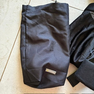 Ex Library Stock: Minimonkey - Twin Mesh Carrier Black