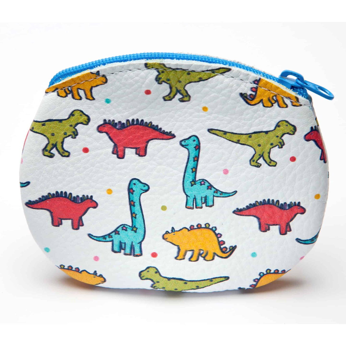 Inch Blue Suede Penny Purse Jurassic Dinosaurs