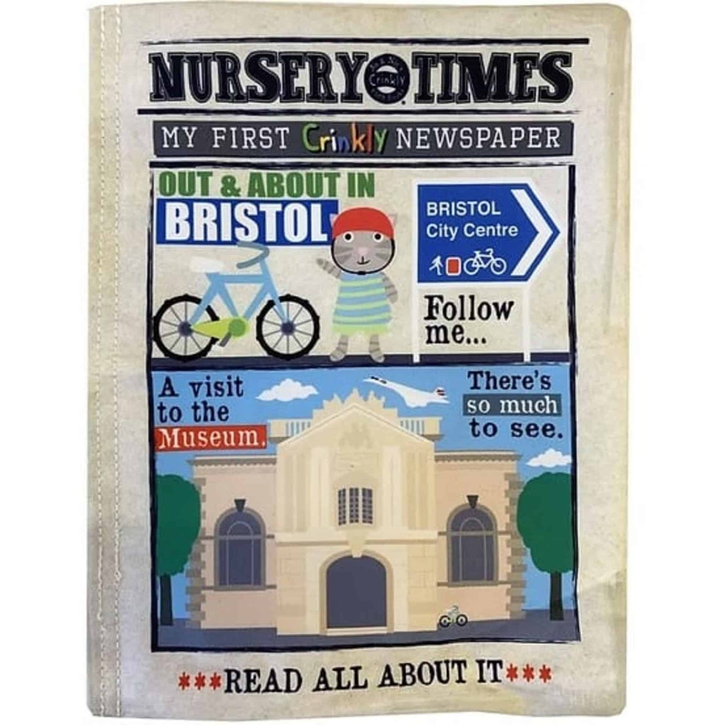 Jo and Nic's Crinkly Cloth Books Nursery Times Bristol