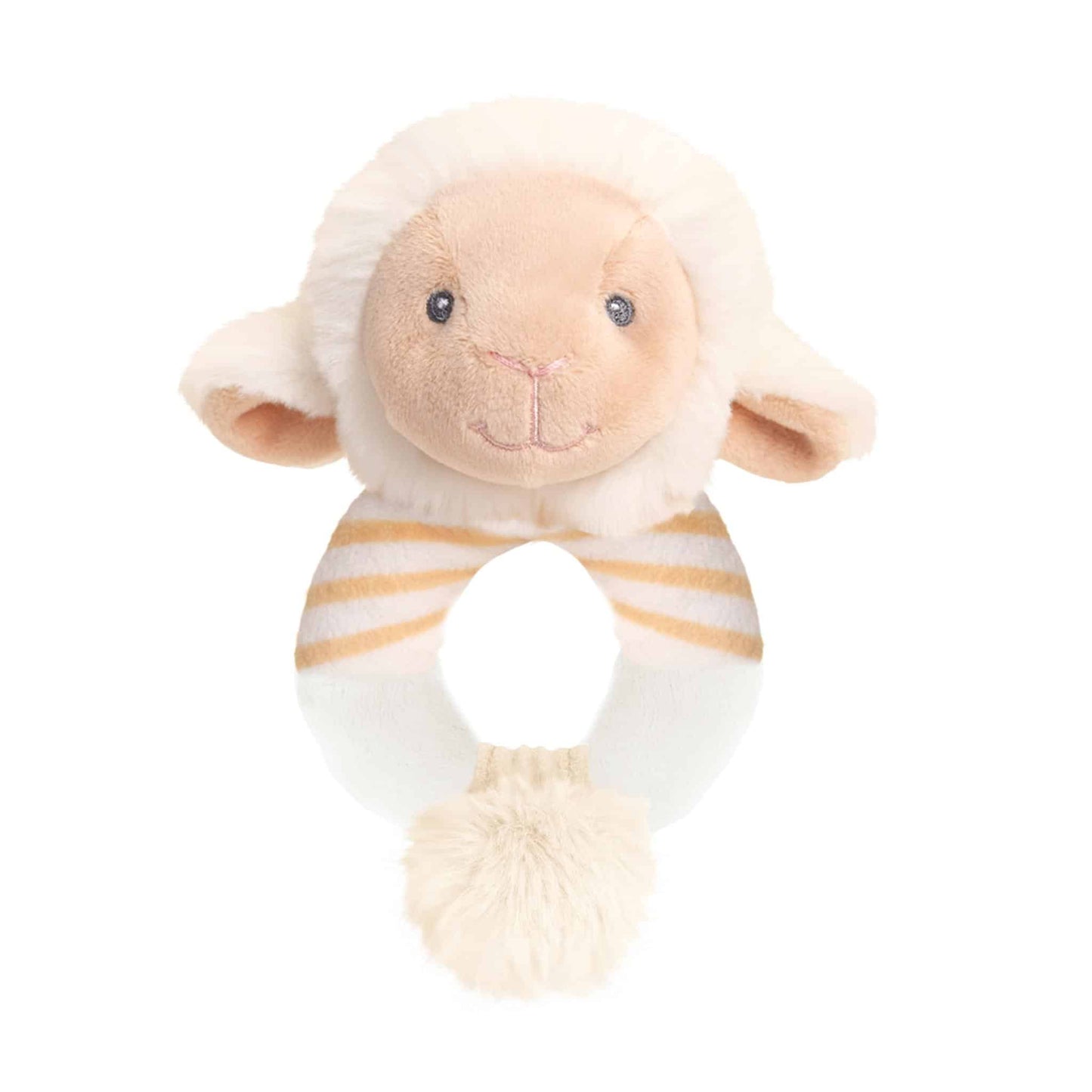 Keel Toys Ring Rattle Lamb