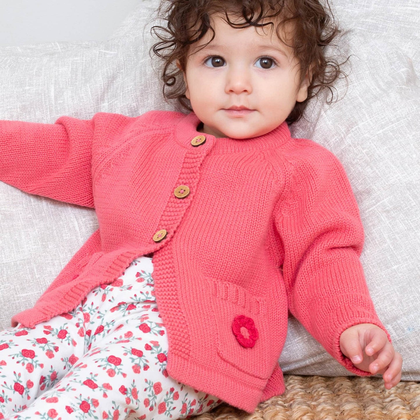 Kite Flower Posy Cardigan Lifestyle