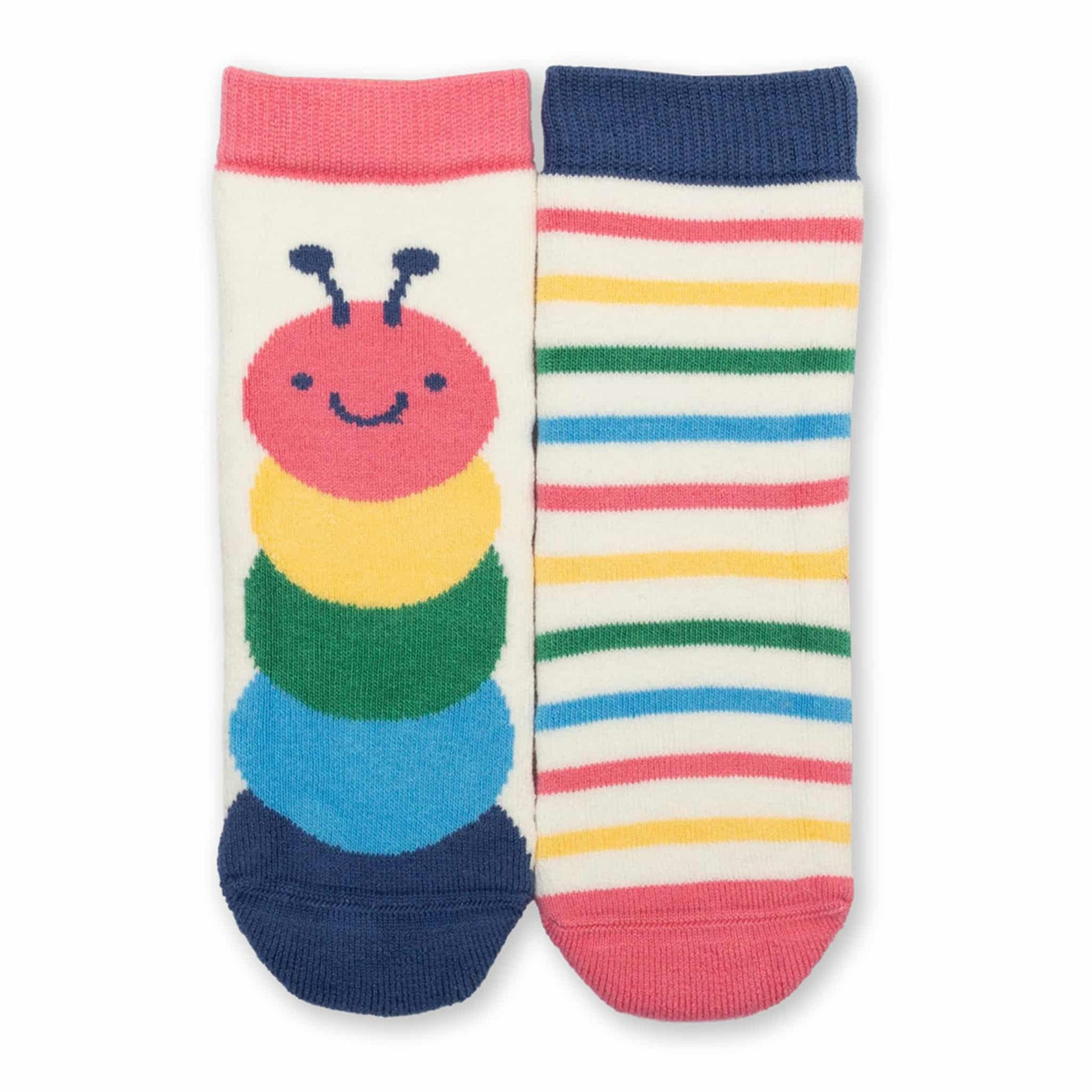 Kite Caterpillar Grippy Socks 2 Pack