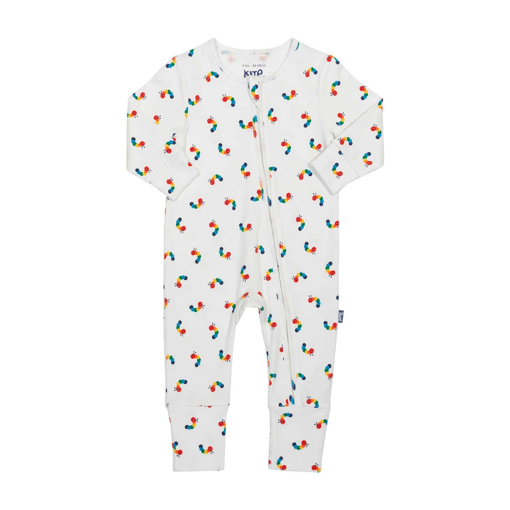 Kite Sleepsuit Rainbow Caterpillar