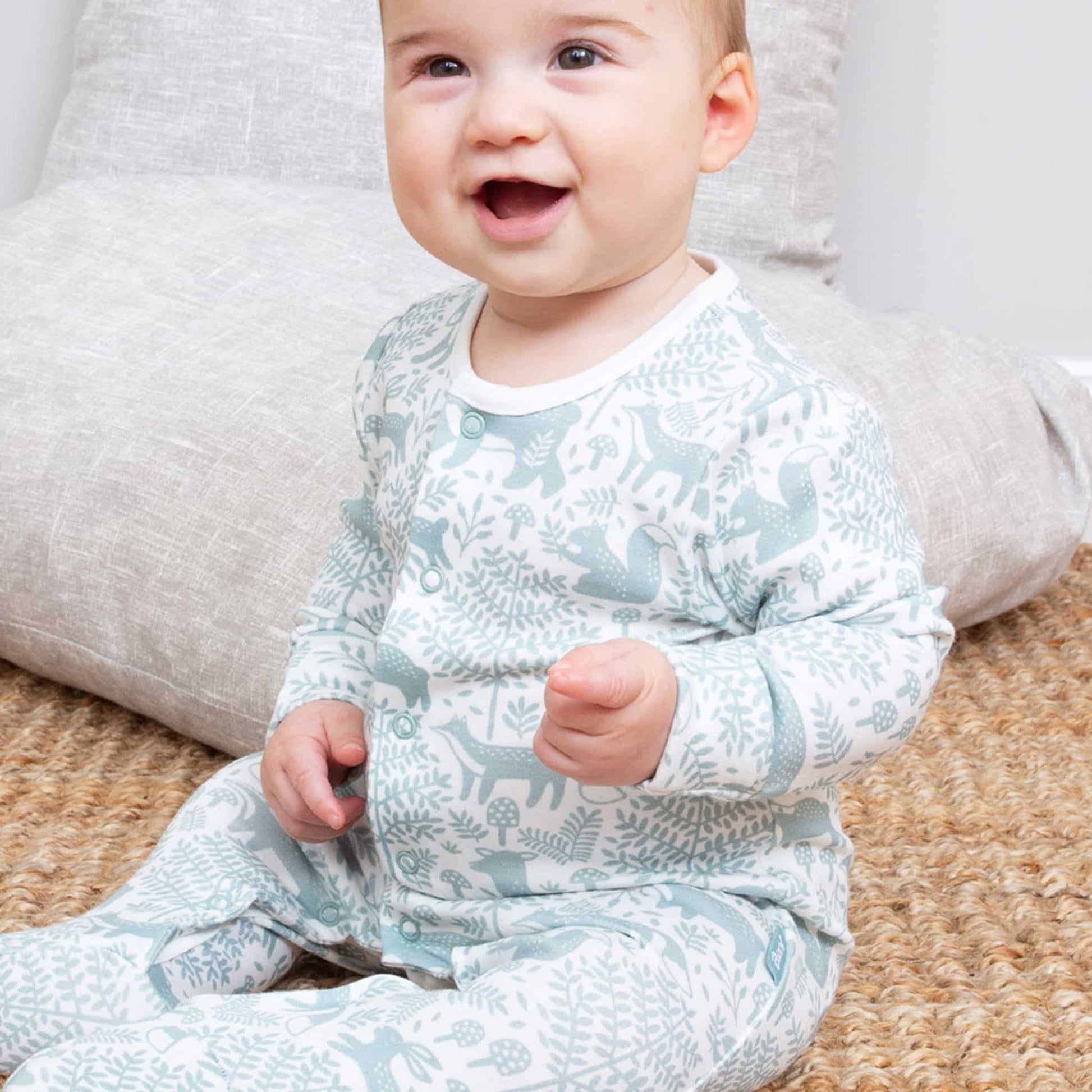 Kite Sleepsuit Woodland Walk Lifestyle