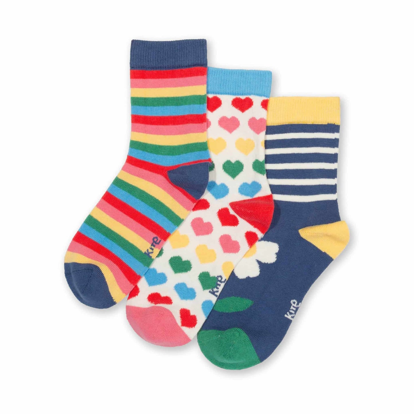 Kite Socks 3 Pack Love You