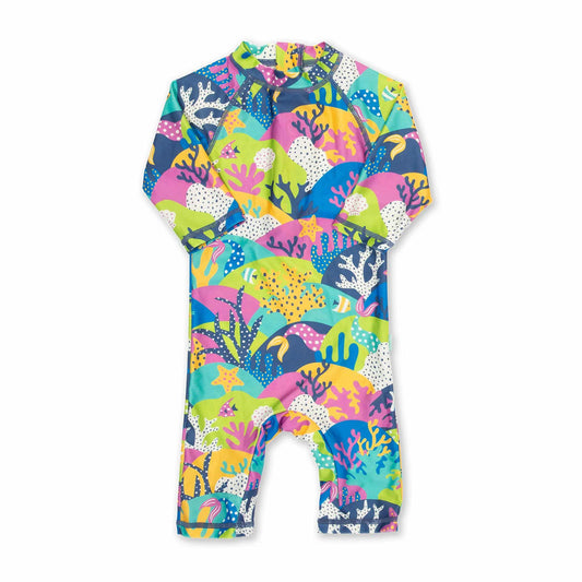 Kite Sunsuit Coral Reef Front