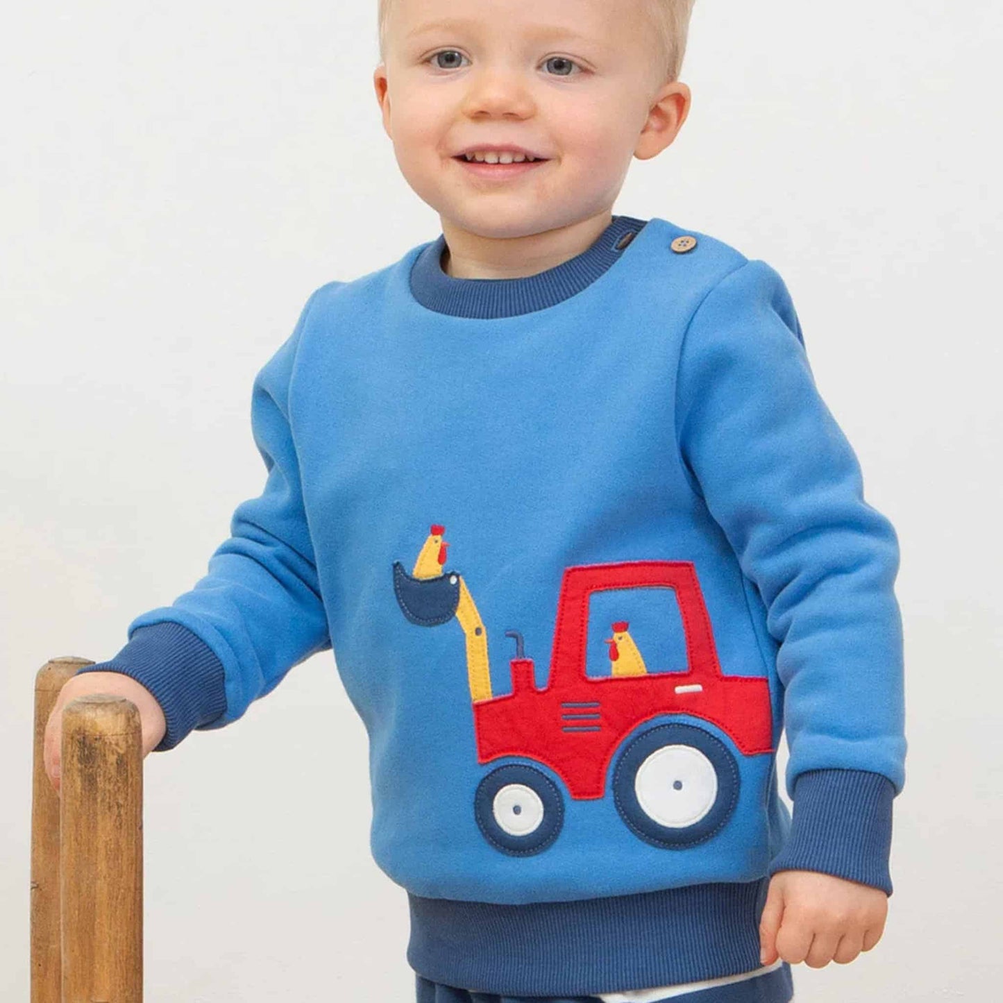 Kite Farmer Cluck Cluck Sweatshirt Lifestyle