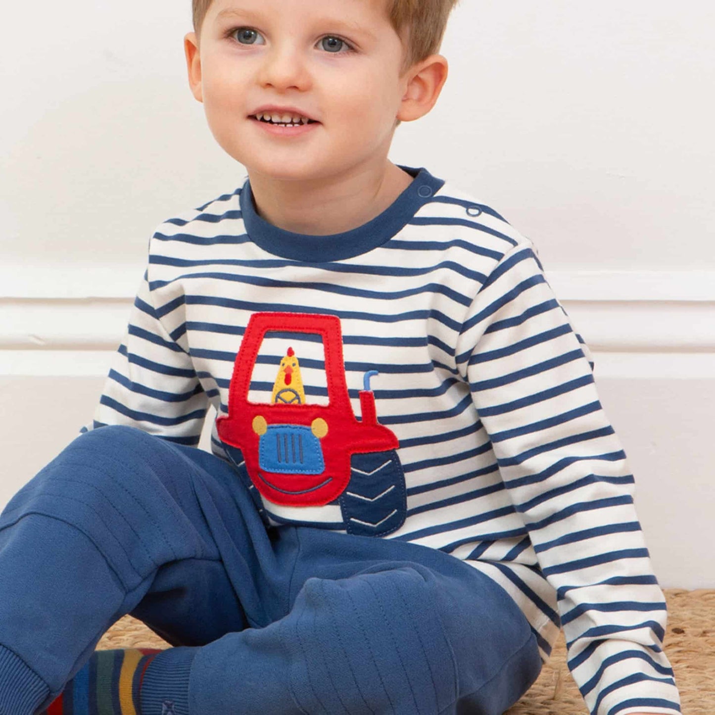 Kite Long Sleeve T-shirt Farmer Cluck Cluck Lifestyle