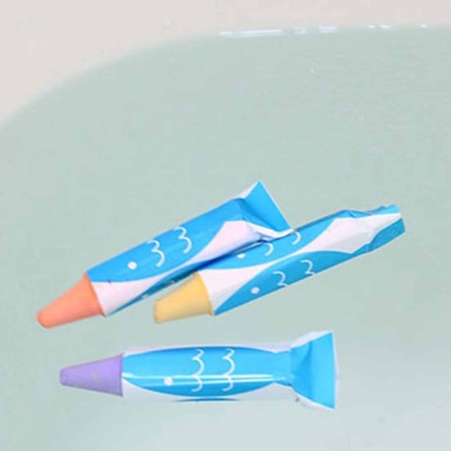 Kitpas Bath Crayons Fish Lifestyle