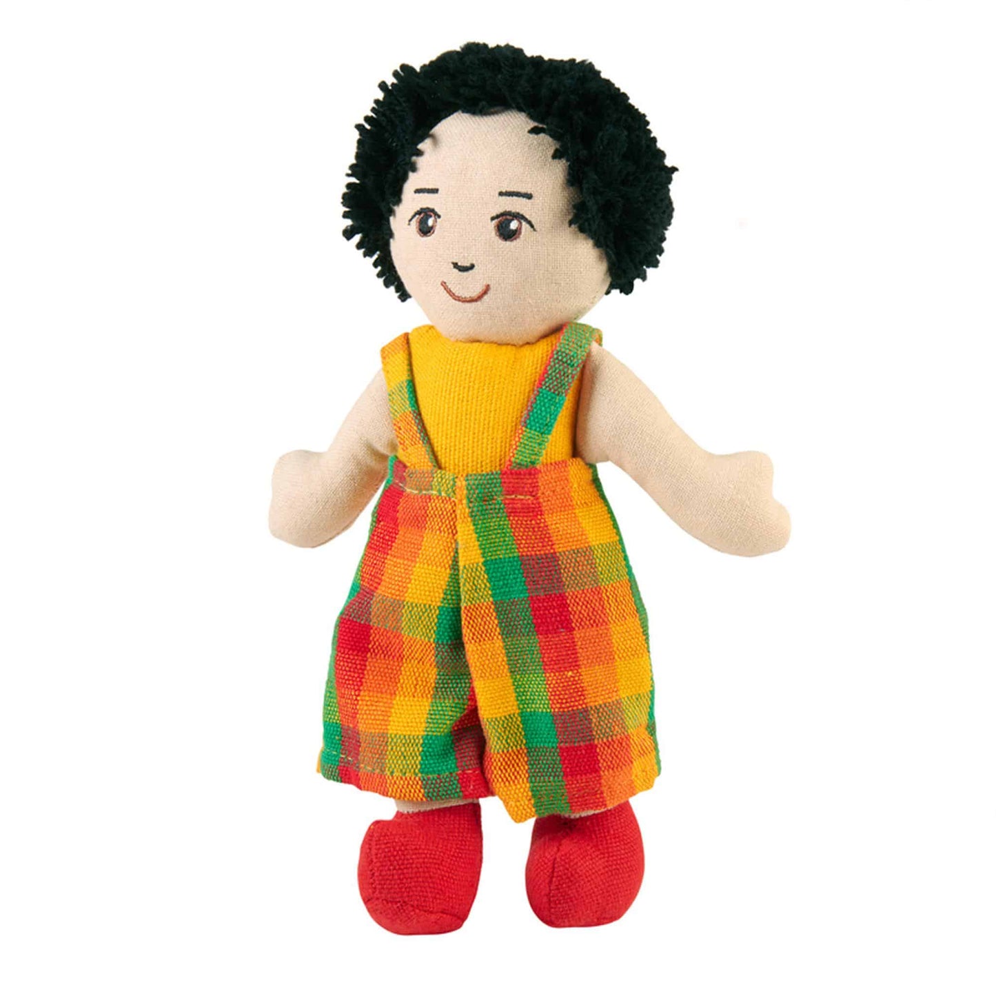 Lanka Kade Children Dolls Boy White with Black Hair