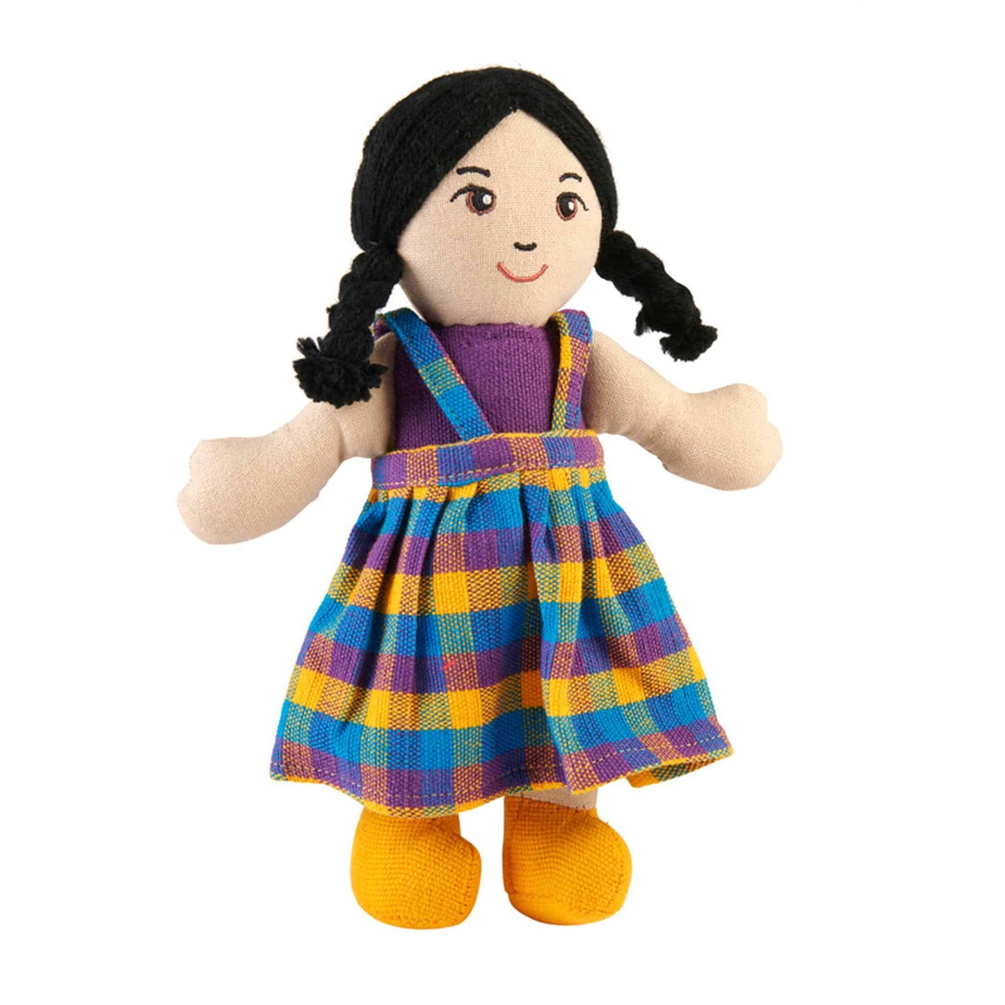 Lanka Kade Children Dolls Girl Asian with Black Hair