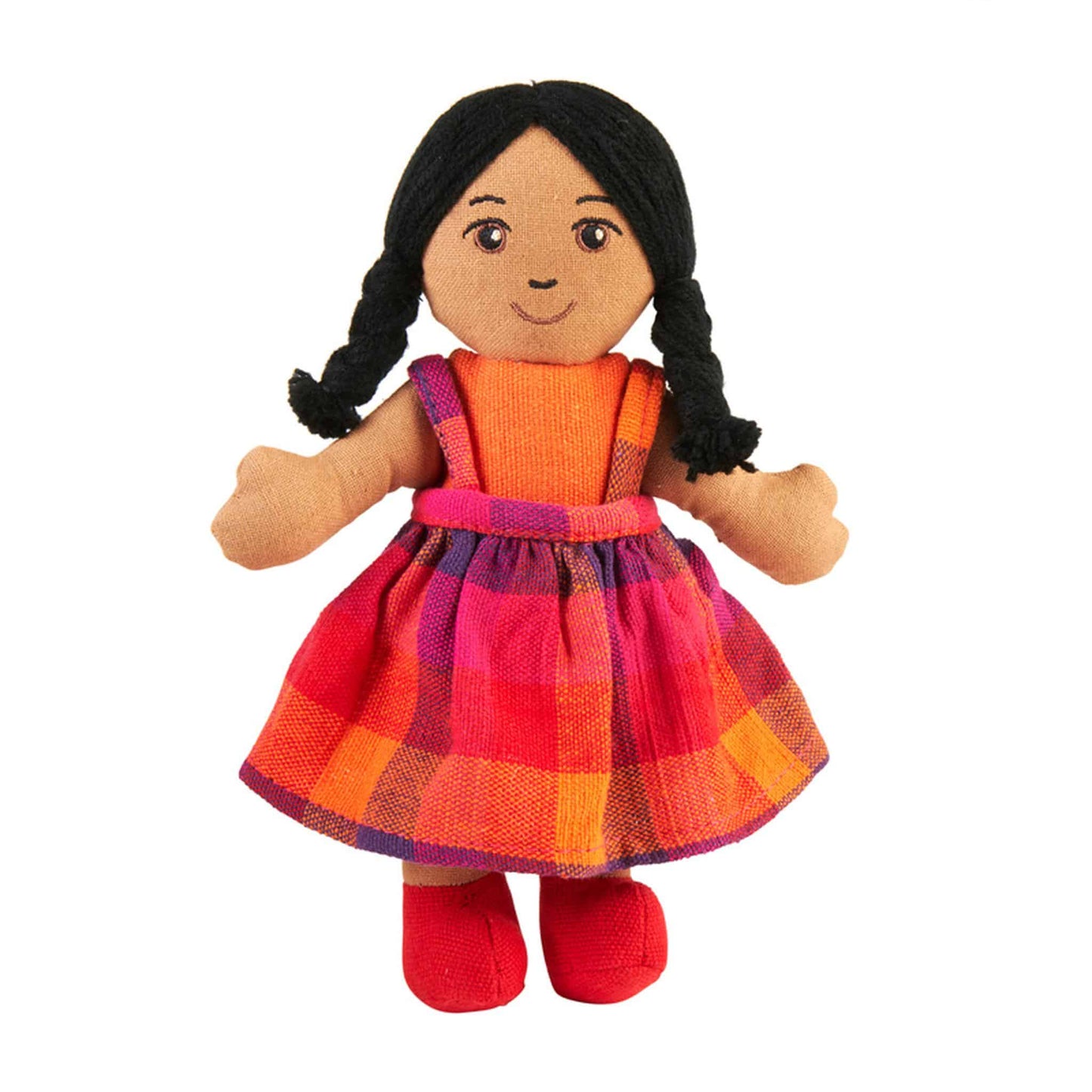Lanka Kade Children Dolls Girl Brown with Black Hair