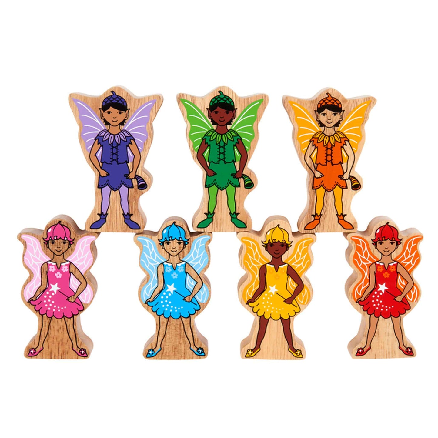 Lanka Kade Rainbow Fairies Playset (7pc) Stacked