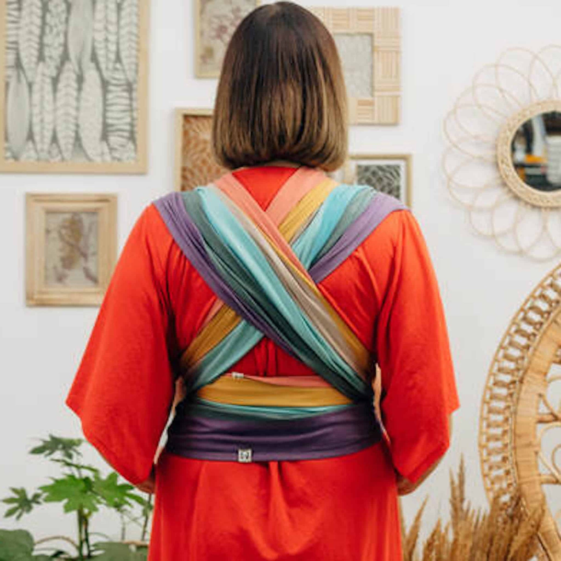 LennyLamb Woven Wrap Pastels Back