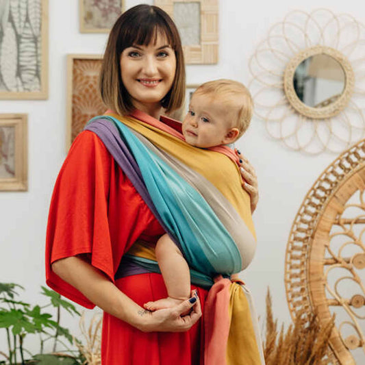 LennyLamb Woven Wrap Pastels Front