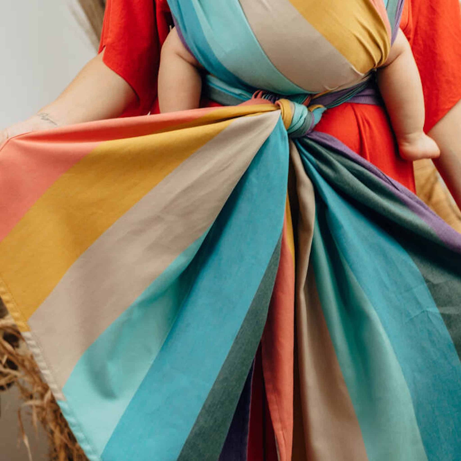 LennyLamb Woven Wrap Pastels Tie