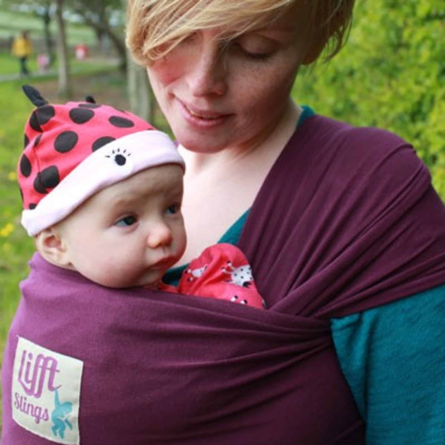 Lifft Stretchy Wrap Plum 3
