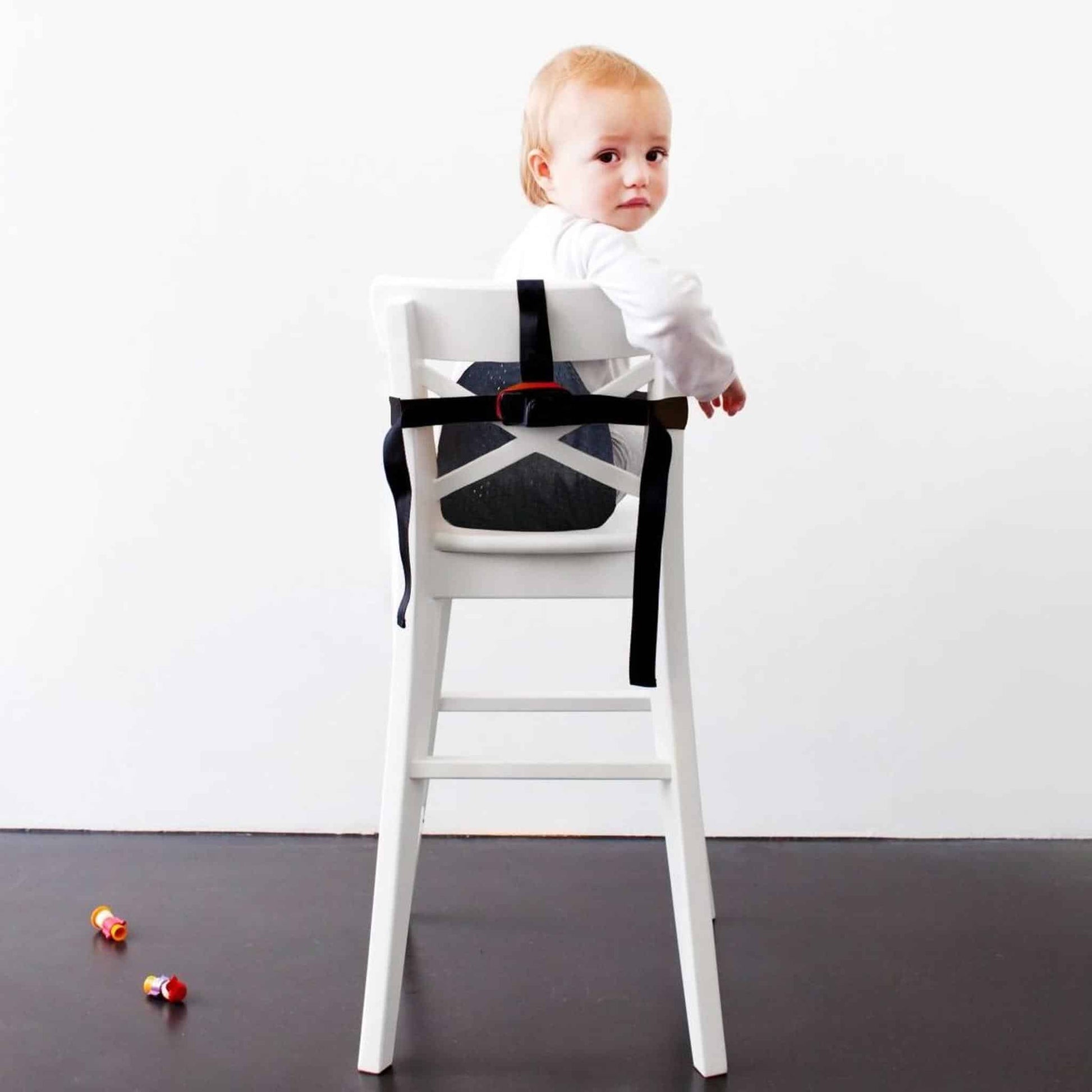 Minimonkey Mini Chair Pocket Black Back