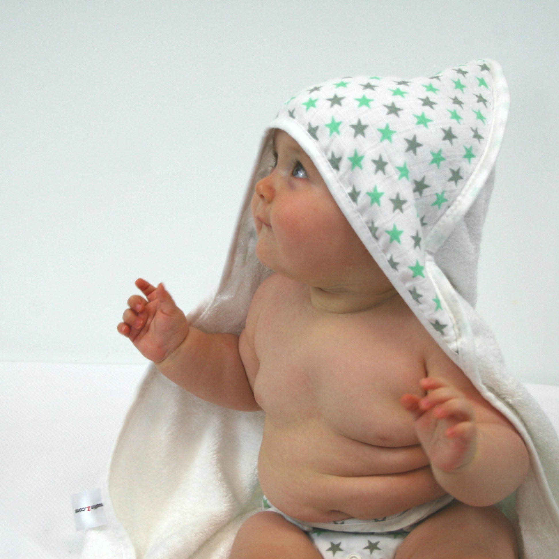 MuslinZ Hooded Towel Wearing