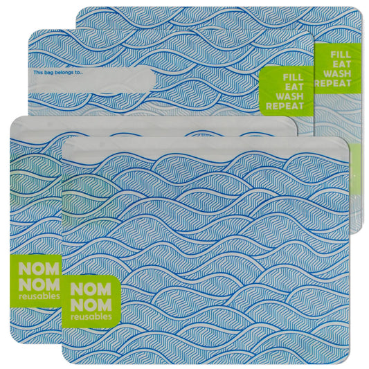 Nom Nom Kids Reusable Sandwich Bags