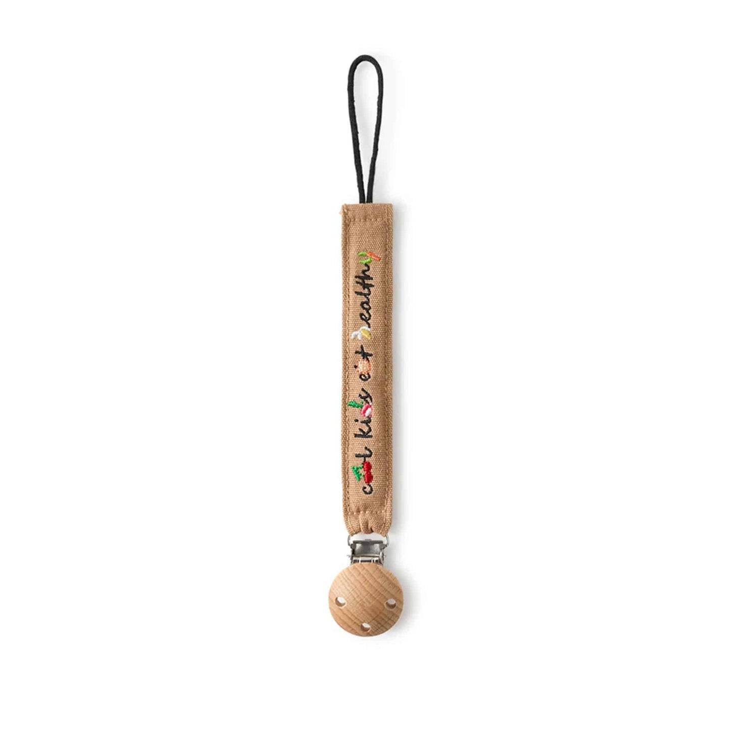 Oli & Carol Pacifier Clip Front