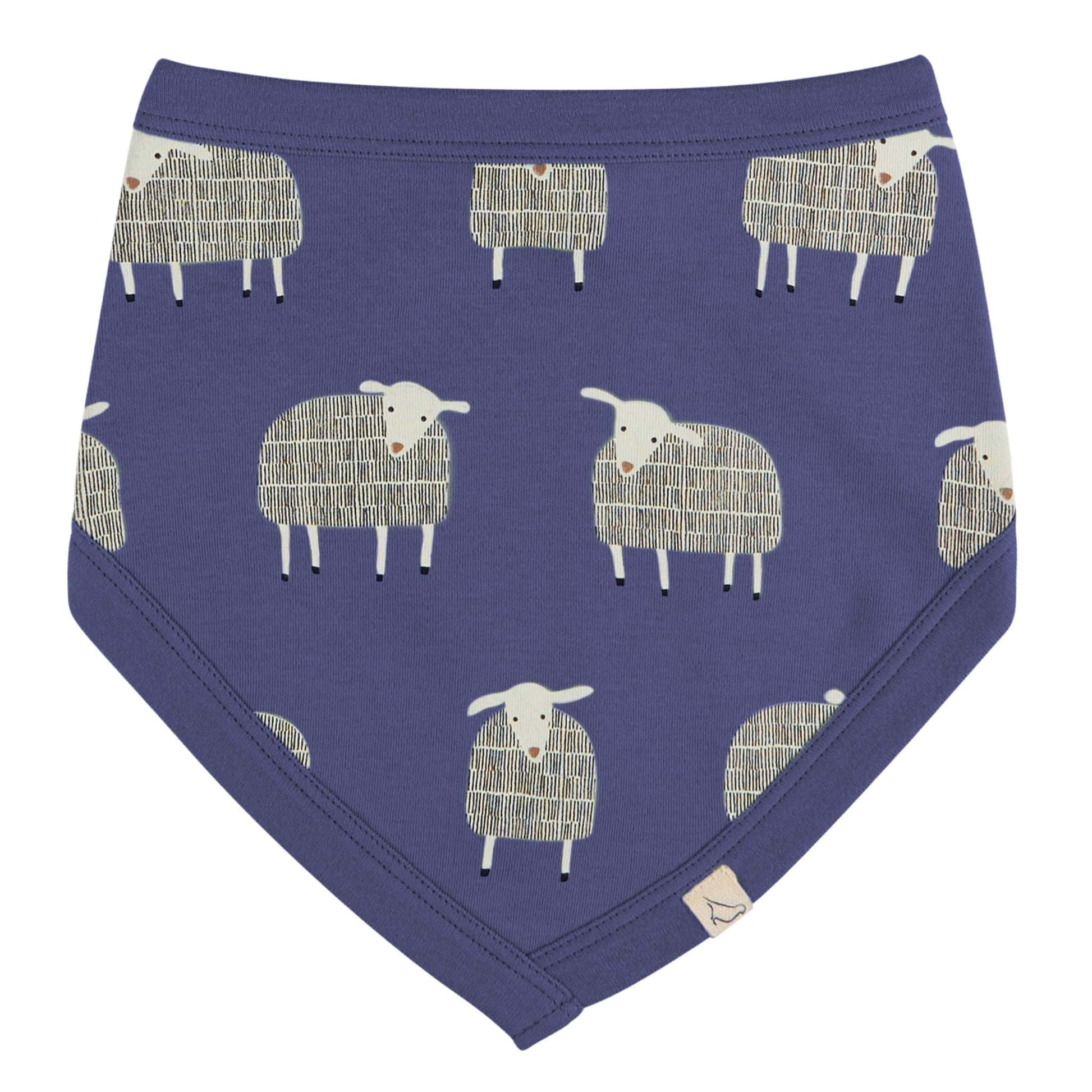 Pigeon Organics Reversible Bib Sheep