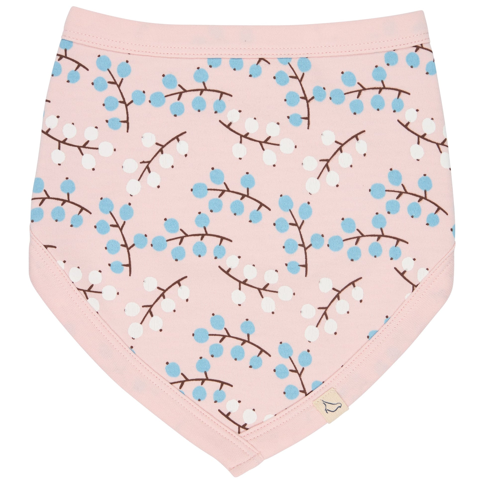 Pigeon Organics Reversible Bib Winter Berry
