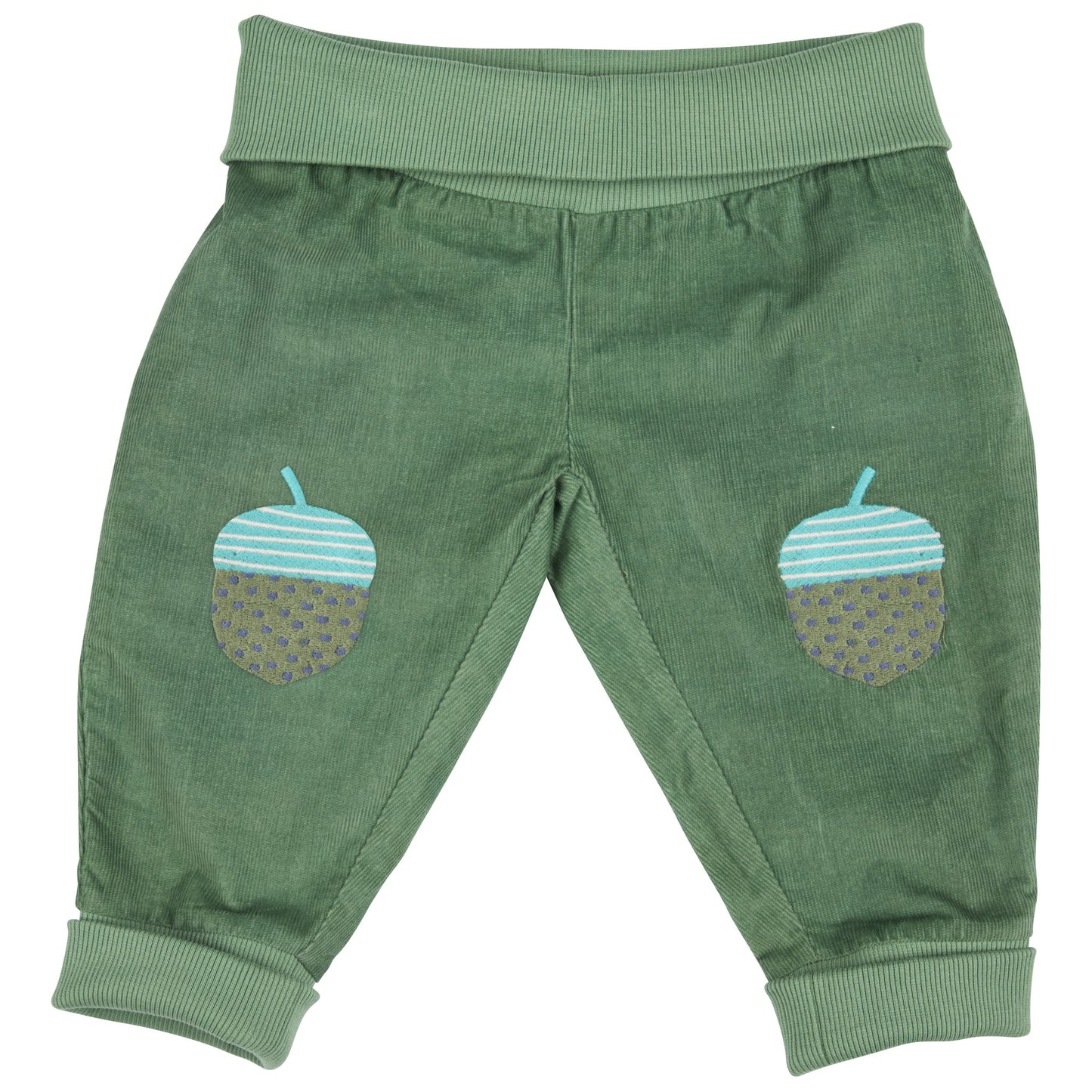 Pigeon Organics Baby Cord Trousers Green