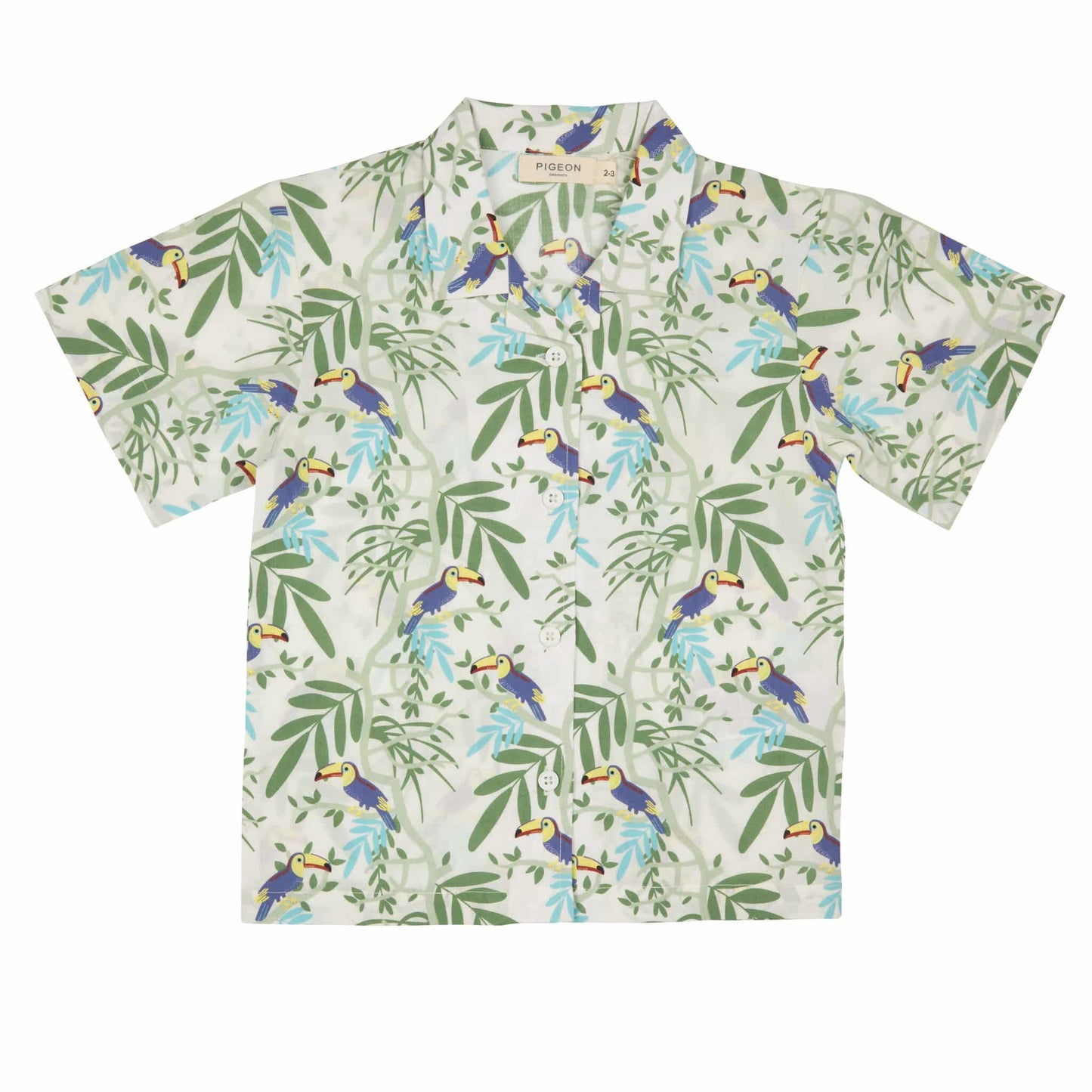 Pigeon Organics Easy Summer Shirt Toucans