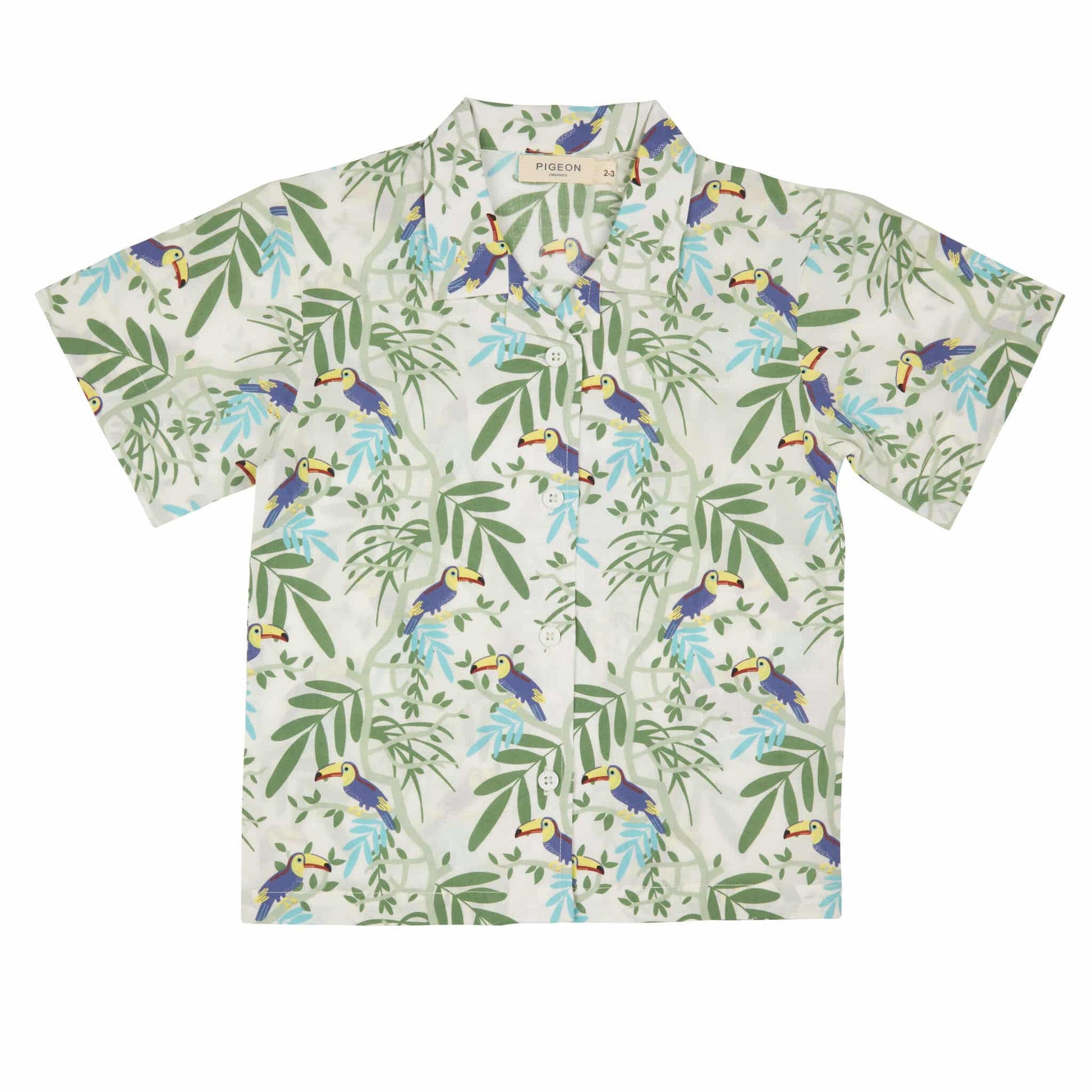 Pigeon Organics Easy Summer Shirt Toucans