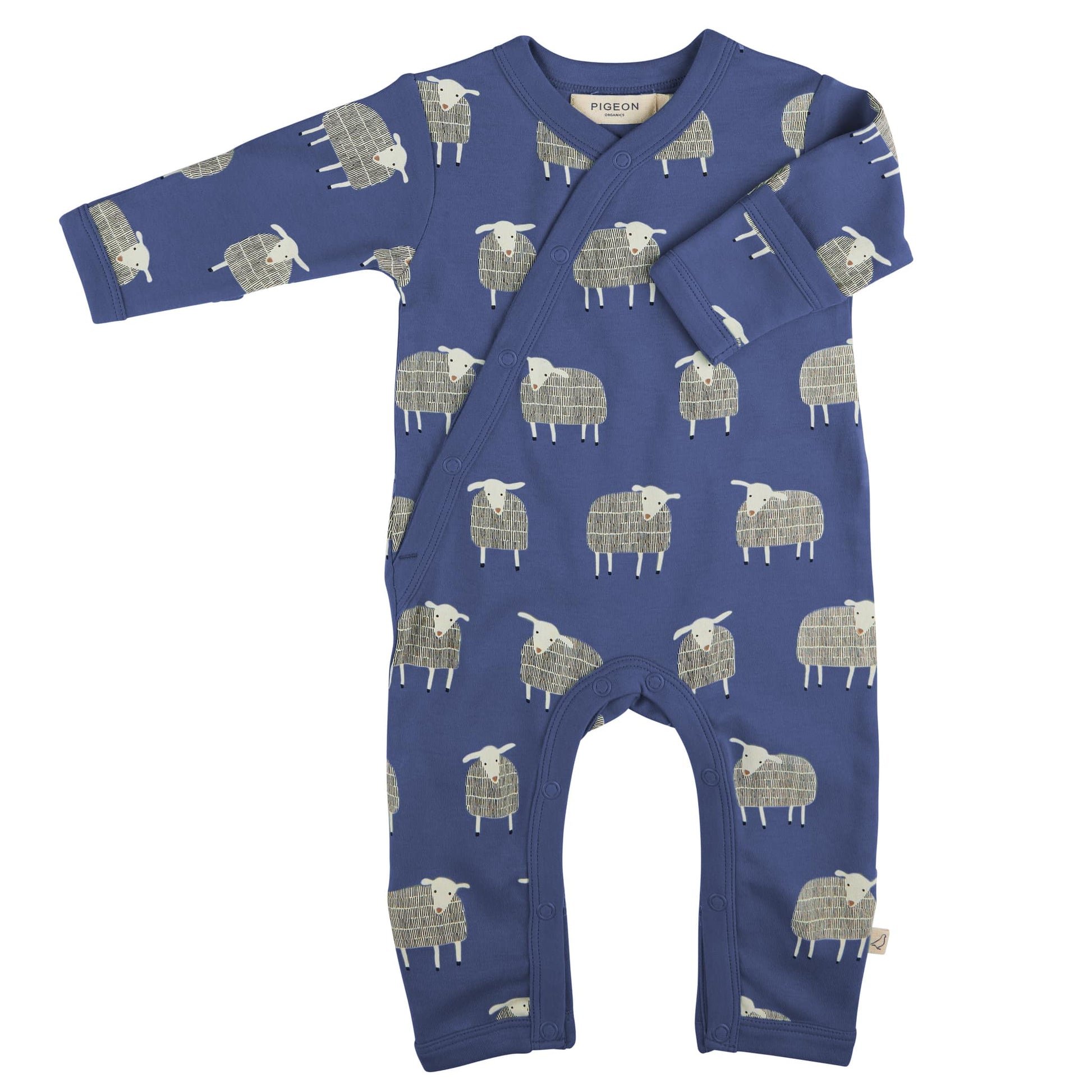 Pigeon Organics Kimono Romper Sheep