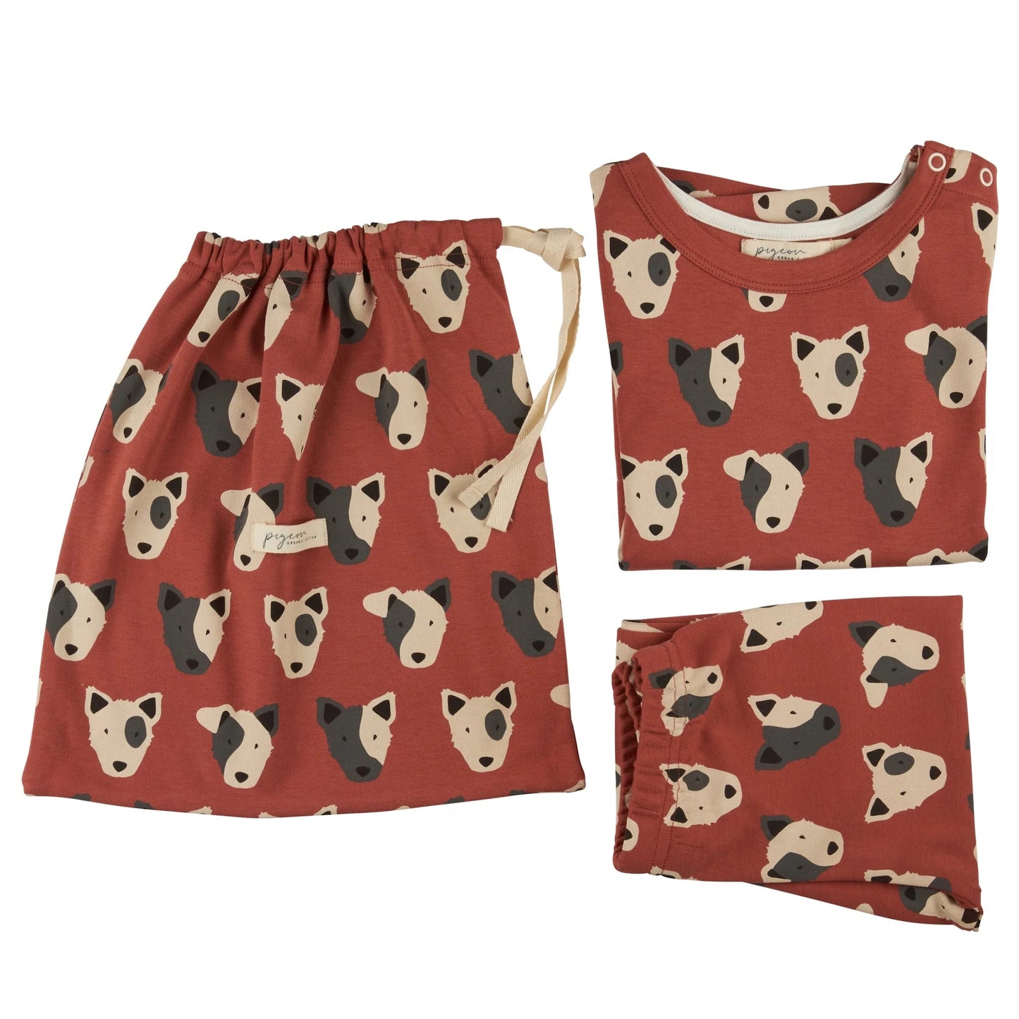 Pigeon Organics Pyjamas in a bag Dog