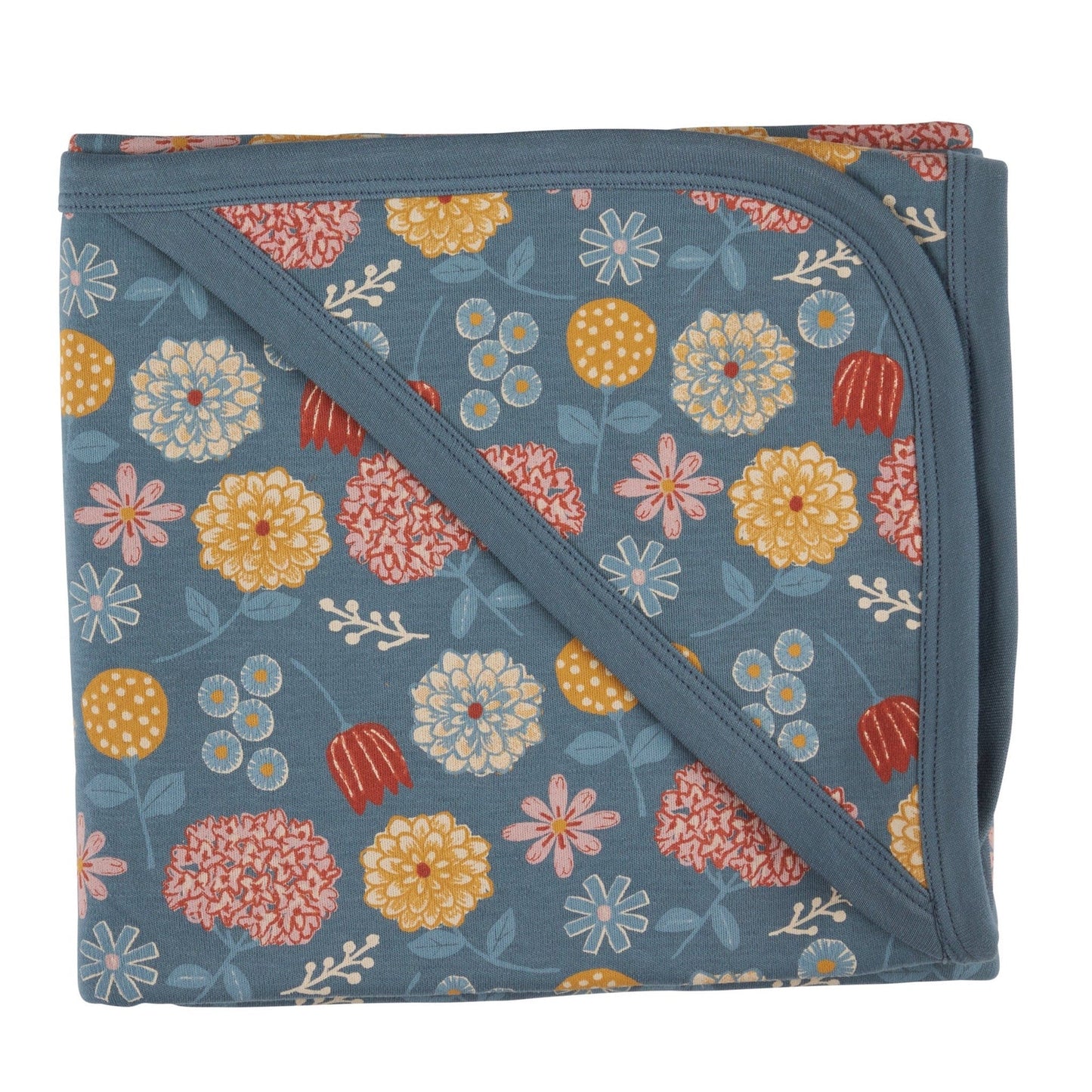 Pigeon Organics Winter Bloom Hooded Blanket