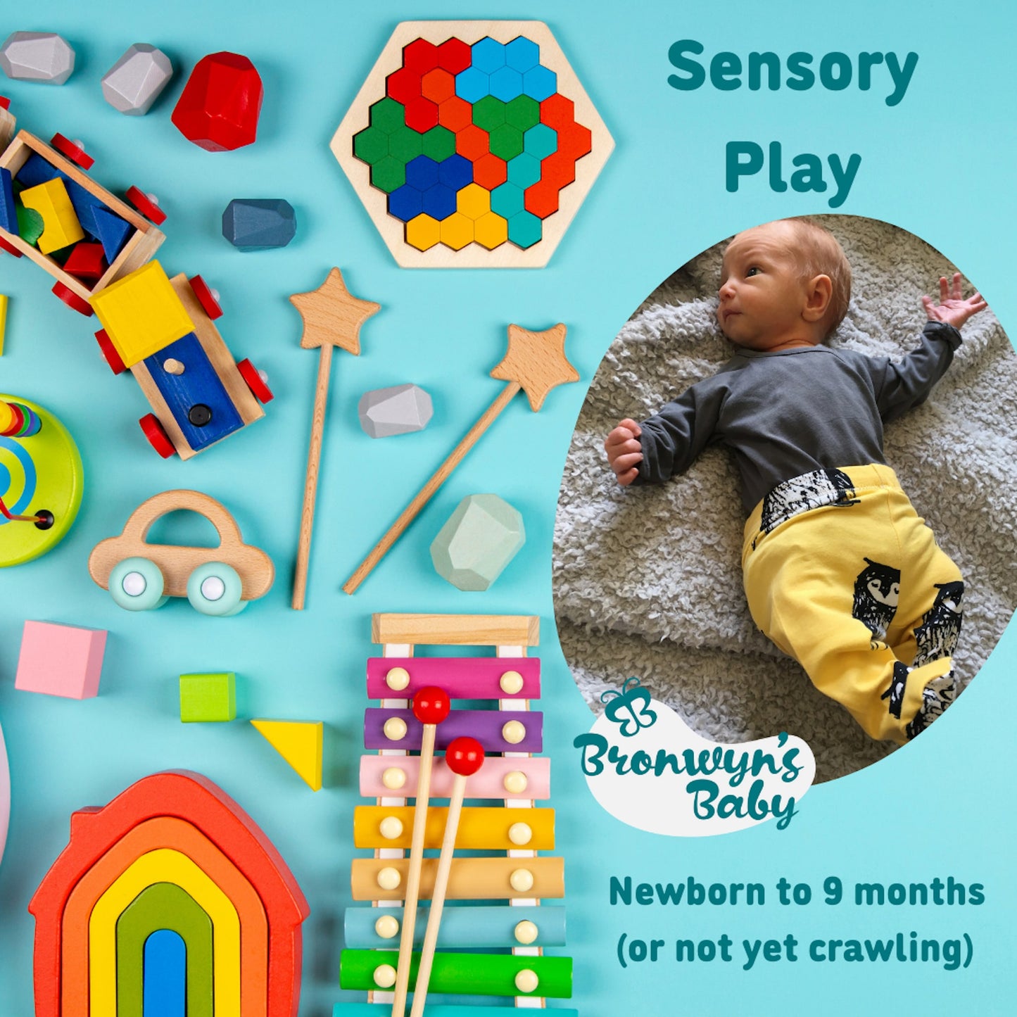 Sensory Play - 0 to 9 months