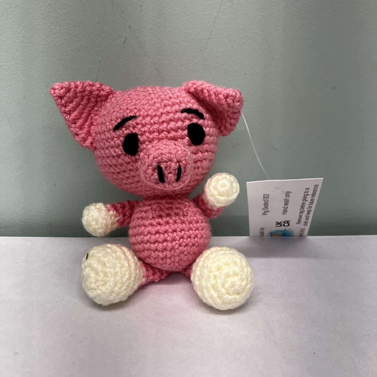 Squiggle and Bean Handmade Pig