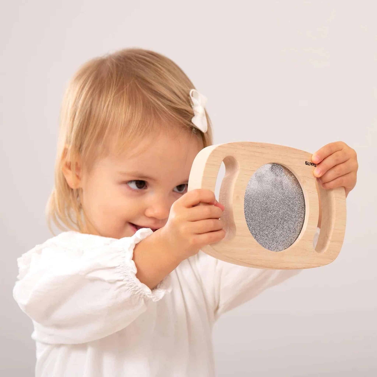 TickiT Easy Hold Glitter Panel Silver Play