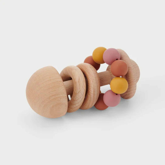 TickiT SiliSoft Bead Rattle Earth