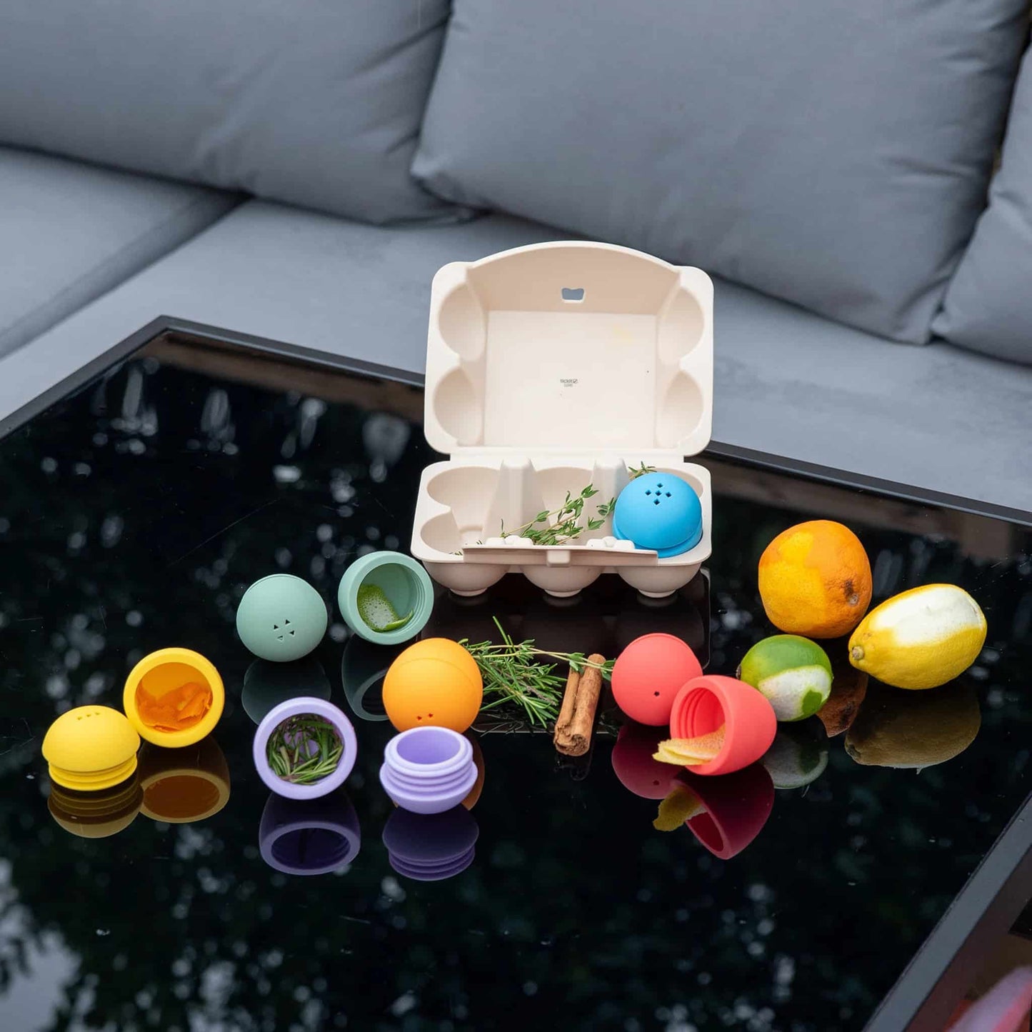 TickiT SiliSoft Sensory Rainbow Eggs Smells
