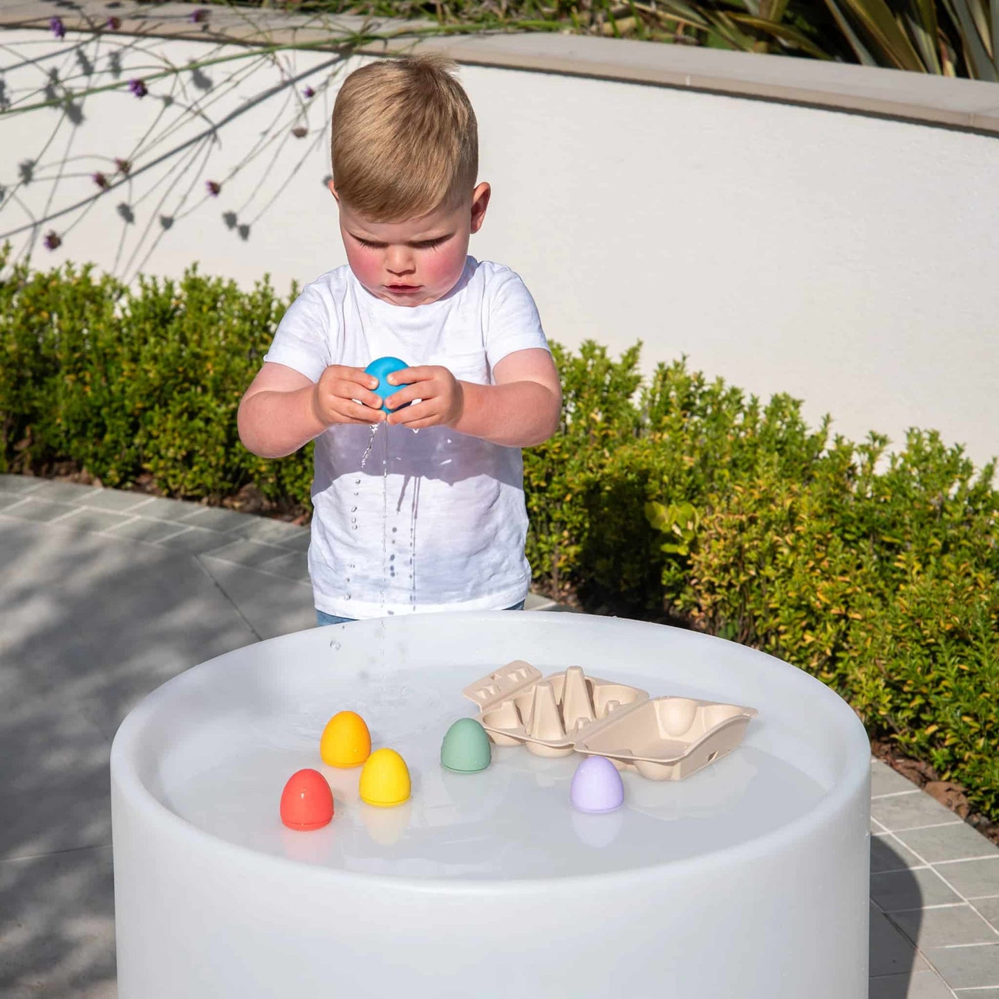 TickiT SiliSoft Sensory Rainbow Eggs Water