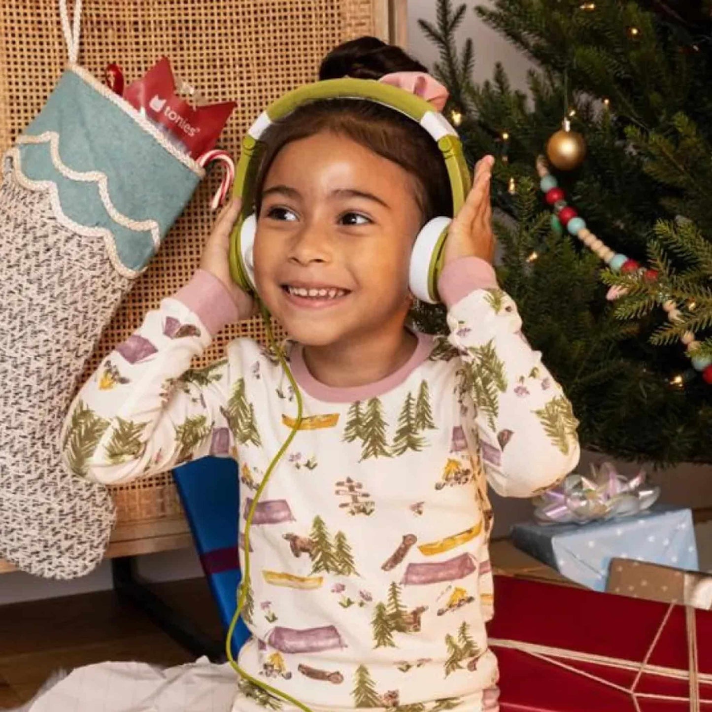 Tonies Foldable Headphones Green Play