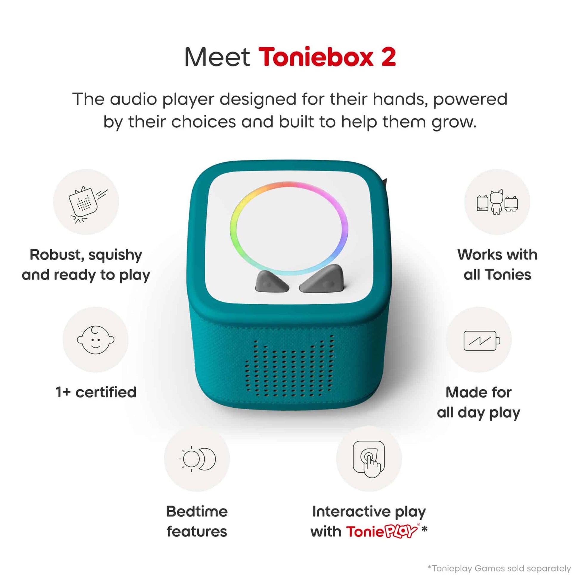 Tonies Toniebox 2 Description