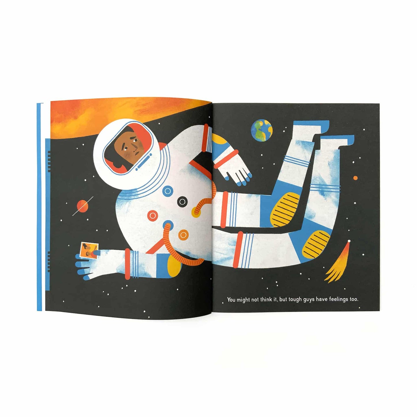 Flying Eye Books Tough Guys Have Feelings Too Inside 2