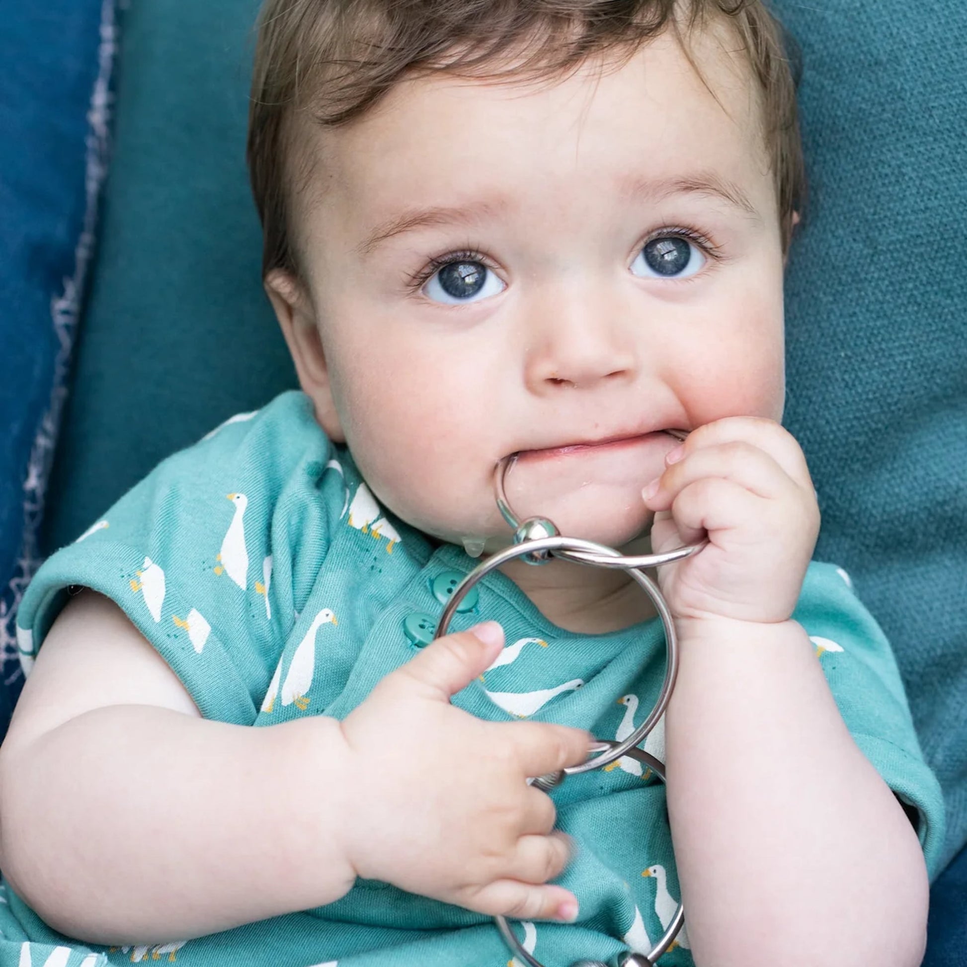 Yummikeys Yummirings Teething Rings Action