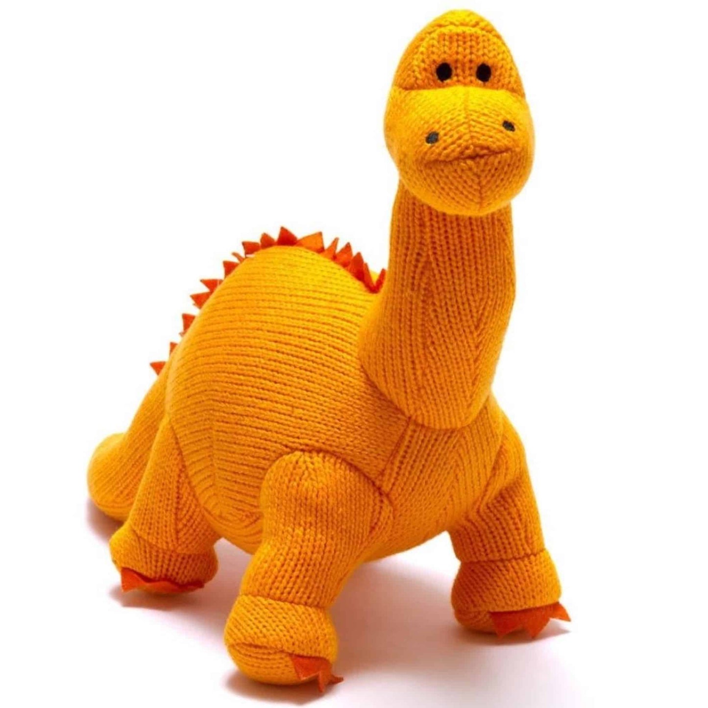 Best Years Diplodocus Knitted Dinosaur Orange