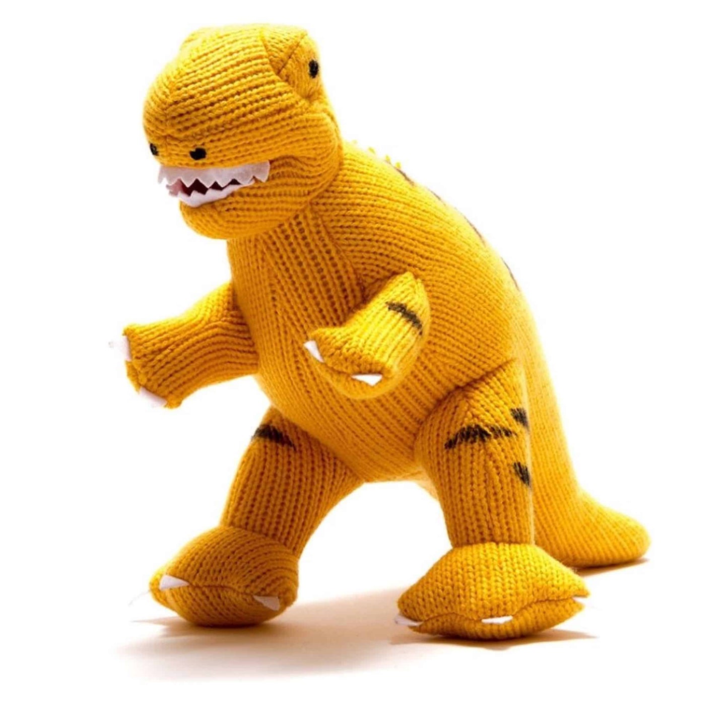 Best Years T-Rex Knitted Dinosaur Yellow