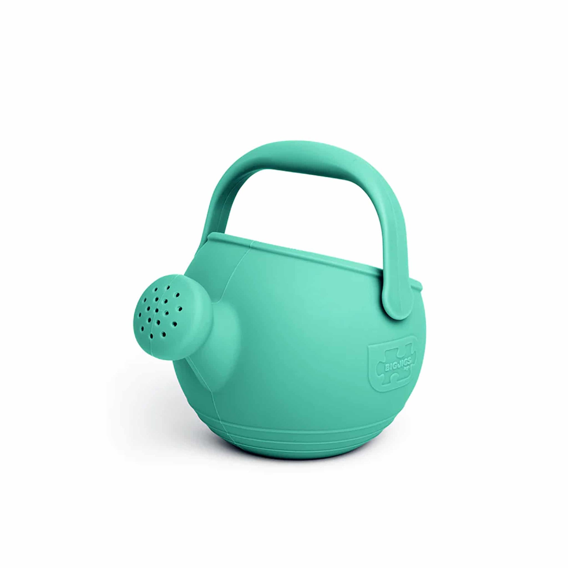 Bigjigs Silicone Watering Can Eggshell Green
