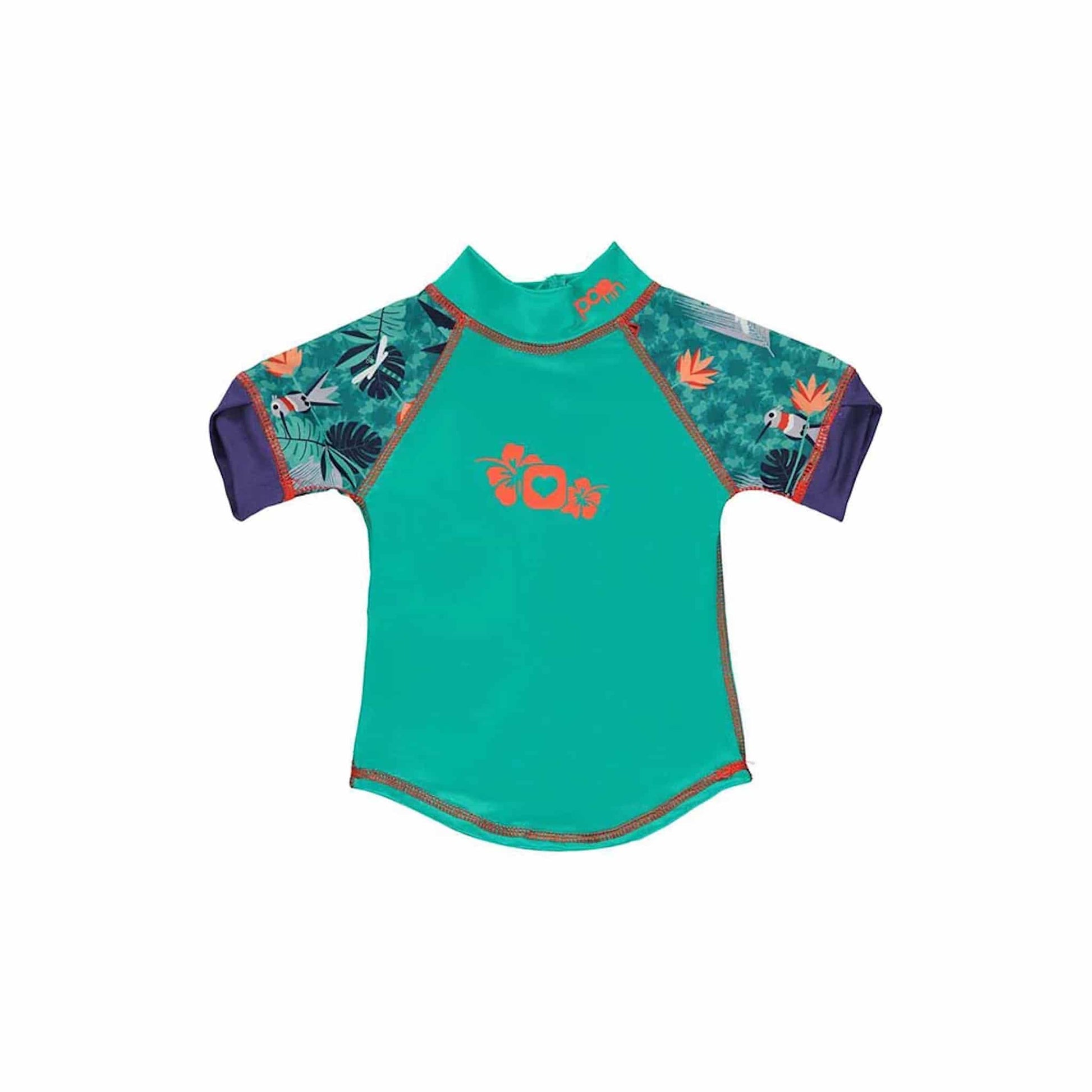 Close Short Sleeve Rash Vest Hummingbird