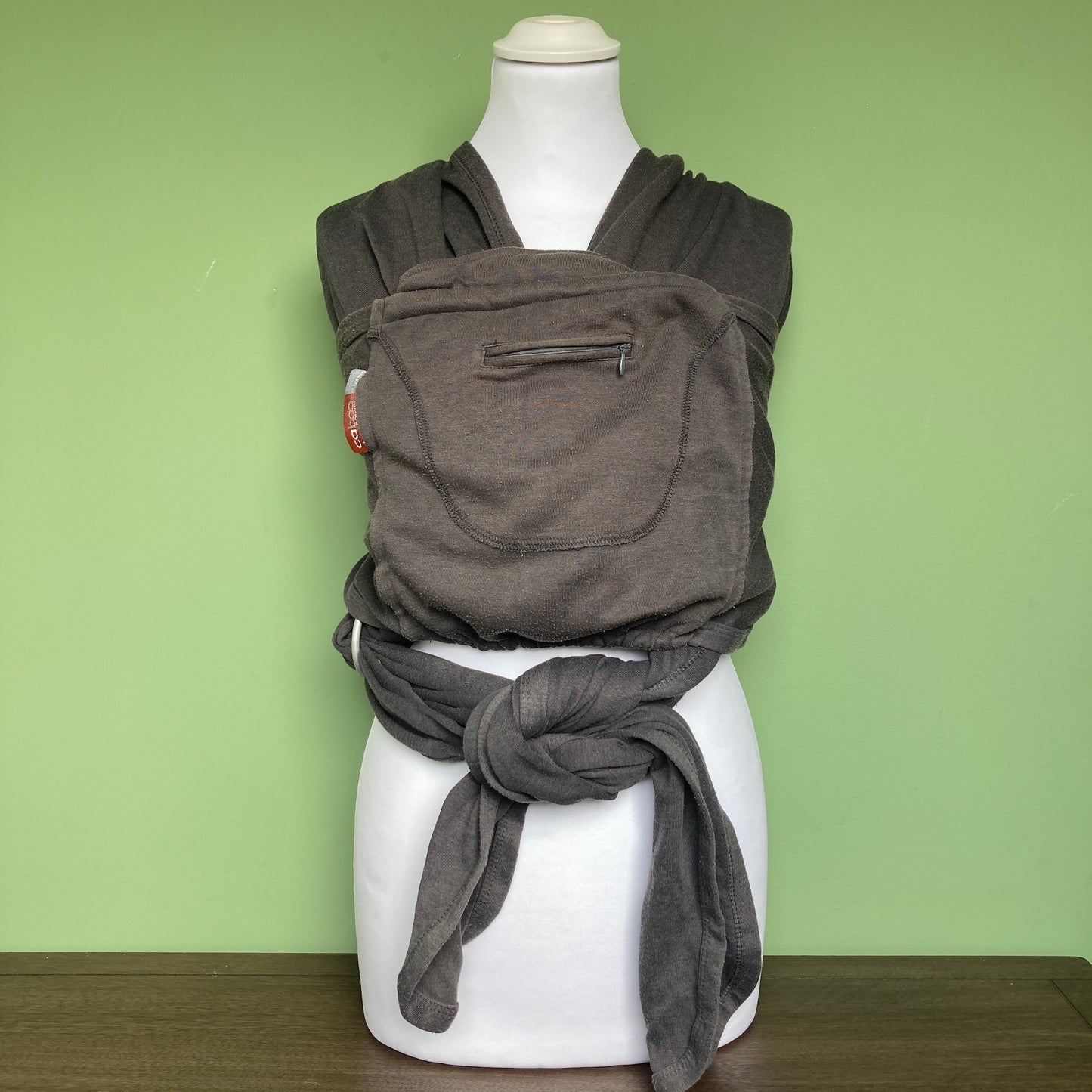 Close Caboo Organic Cotton Baby Carrier
