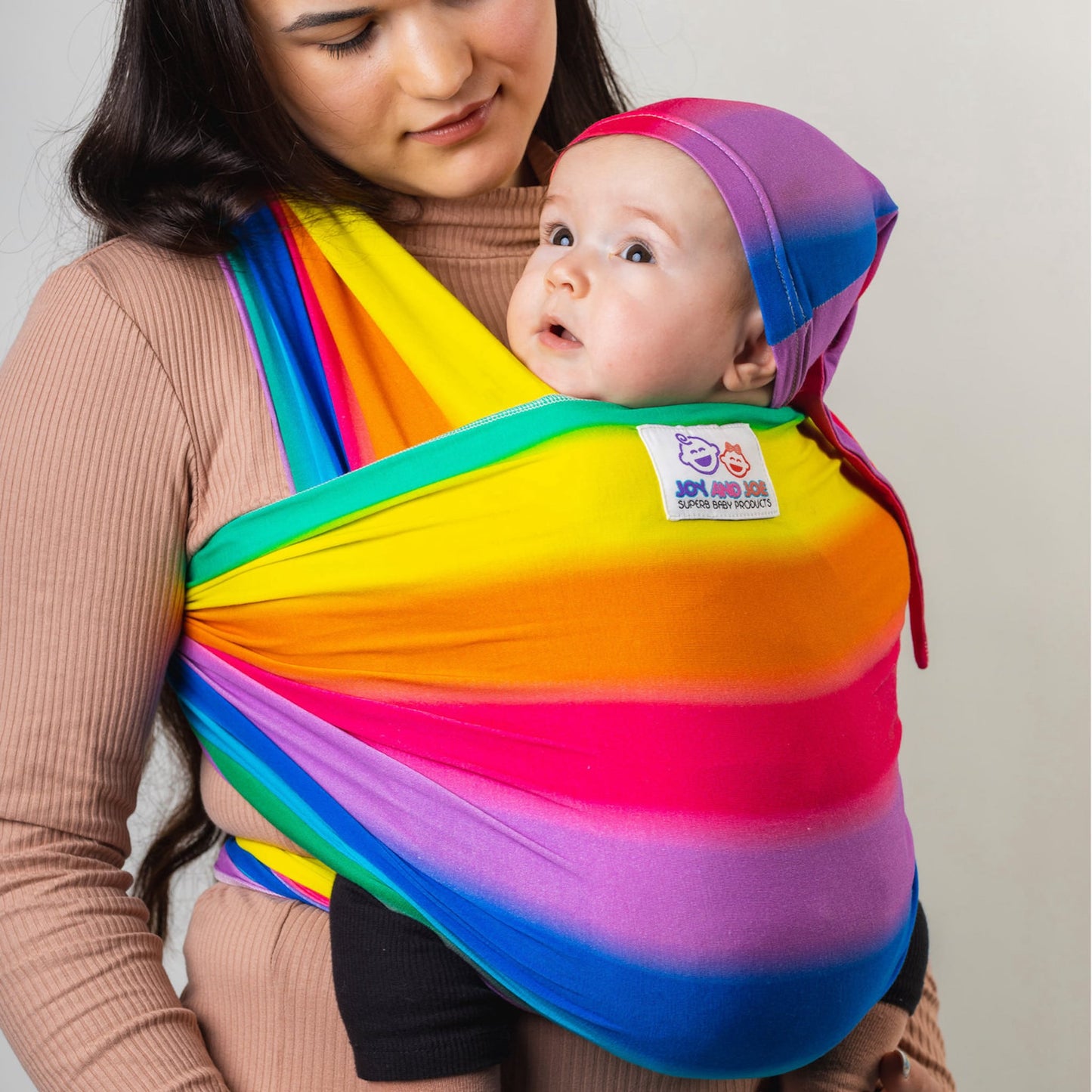 Joy and Joe - Organic Bamboo Stretchy Wrap - Rainbow